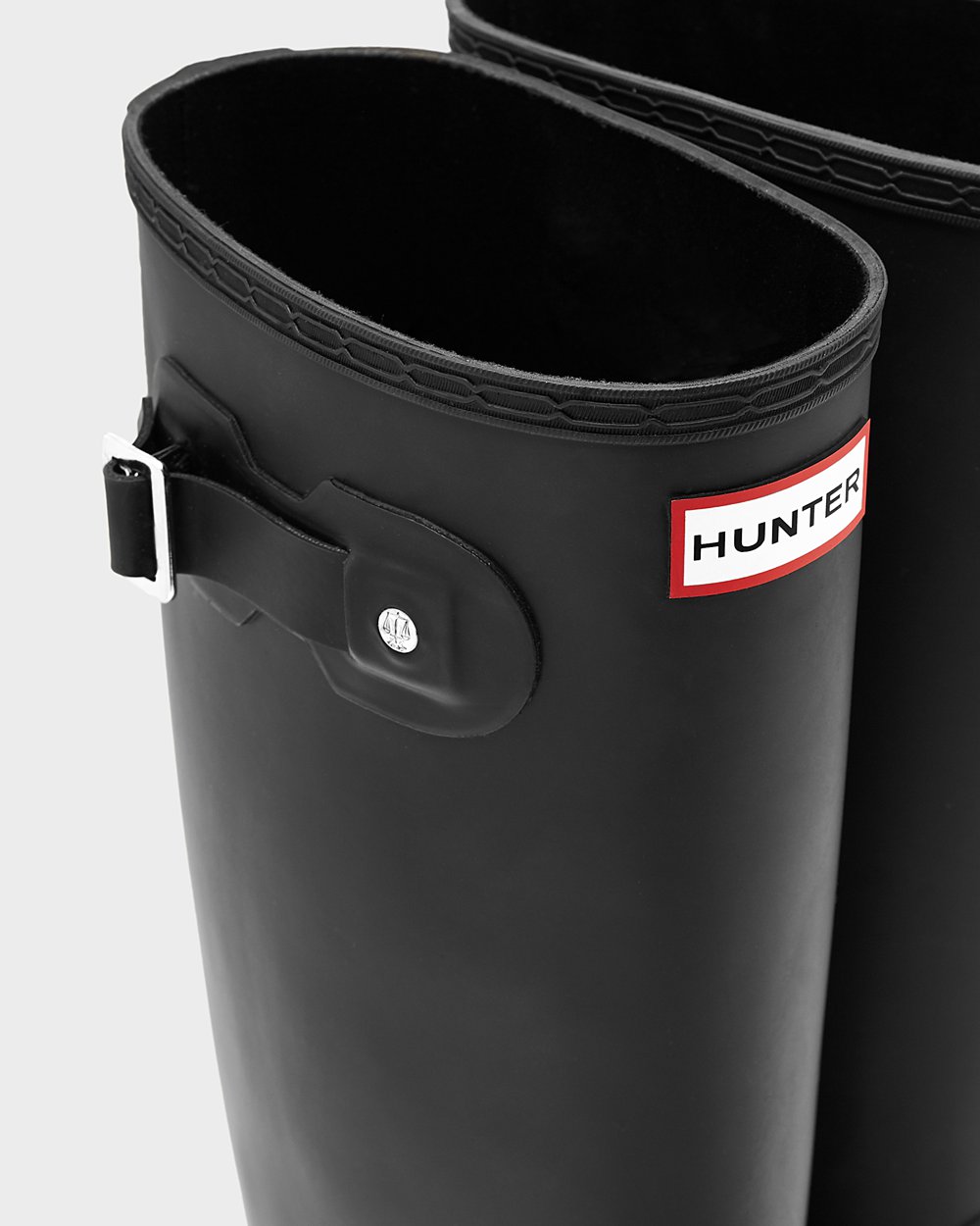 Galochas Largas Hunter Feminina Pretas - Original Tall Leg - 16LQIRTOM